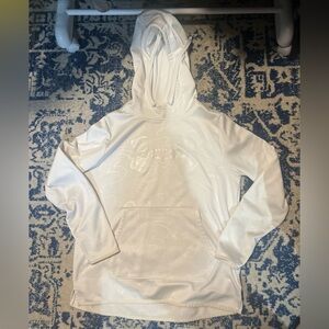 Under Armour White Hoodie Sweater